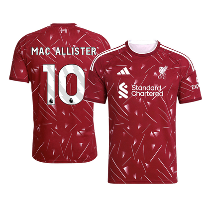 MAC ALLISTER #10 Liverpool Hazai Futball 2026/27 Piros