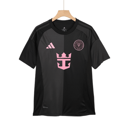 DE PAUL #7 Inter Miami Idegenbeli Soccer Mez 2025 Fekete&Szürke