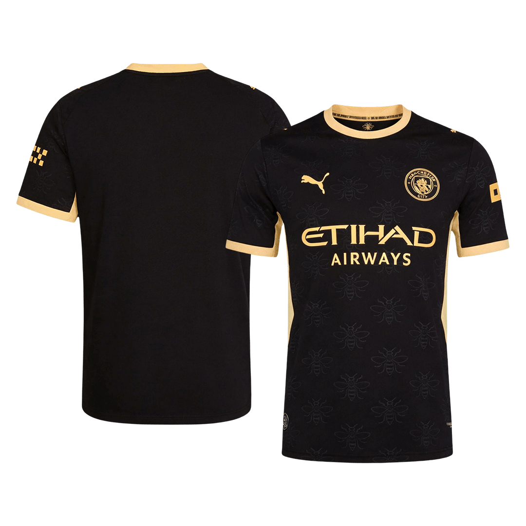 ENZO #17 Manchester City Játékos Verzió Idegenbeli Mez 2026/27 Fekete