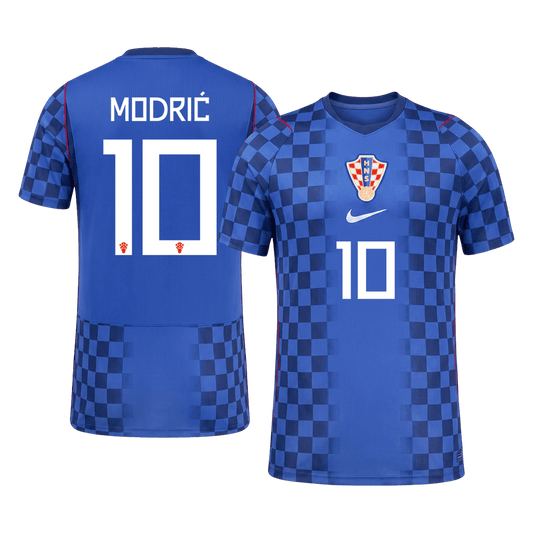 MODRIĆ #10 Horvátország Idegenbeli Mez 2026 Kék