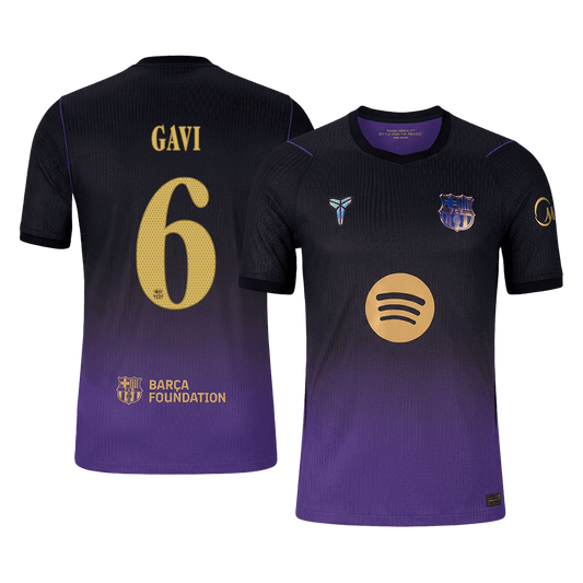 GAVI #6 Barcelona Játékos Verzió Idegenbeli Mez 2026/27 - UCL