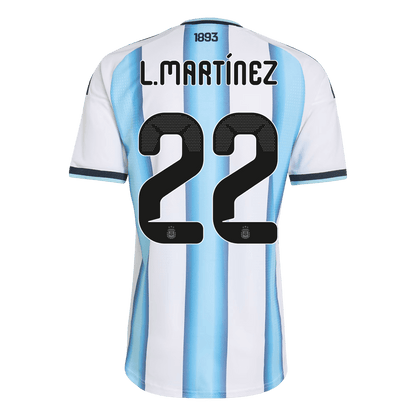 L.MARTÍNEZ #22 Argentína Játékos Verzió Hazai Világbajnoki Mez 2026