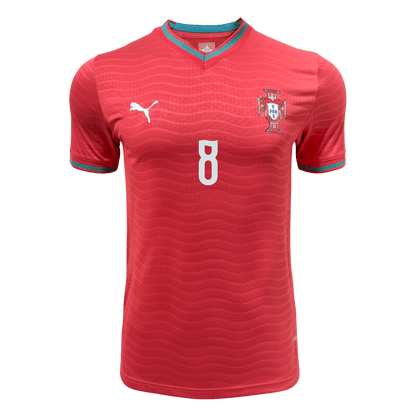 B.FERNANDES #8 Portugália Játékos Verzió Hazai Mez Világbajnoki 2026 Piros