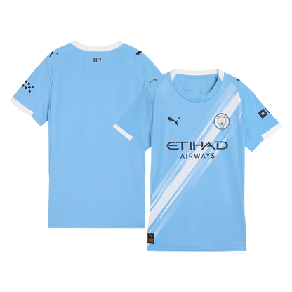 Női Manchester City Mez 2025/26 Kék
