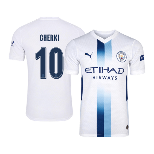 CHERKI #10 Manchester City Játékos Verzió Harmadik Mez 2026/27 Fehér - UCL