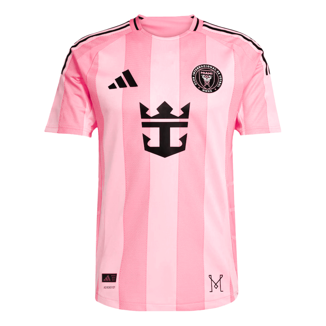 DE PAUL #7 Játékos Inter Miami CF Otthoni Soccer Mez 2025 Rózsaszín