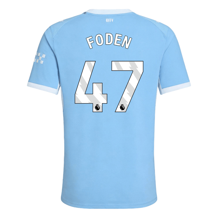 FODEN #47 Manchester City Játékos Verzió Hazai Mez 2026/27 Kék