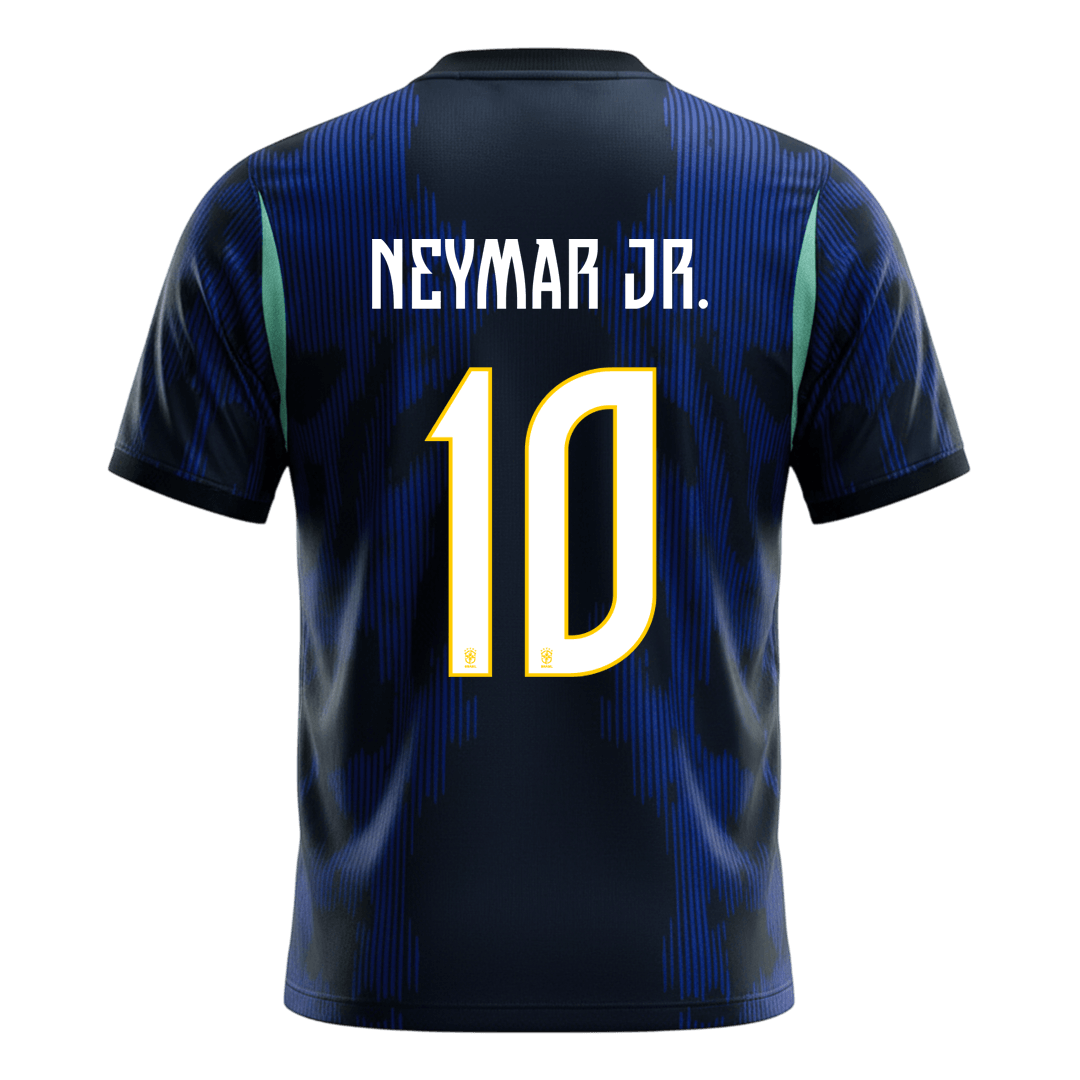 NEYMAR JR. #10 Brazília Idegenbeli Mez 2026 Sötétkék