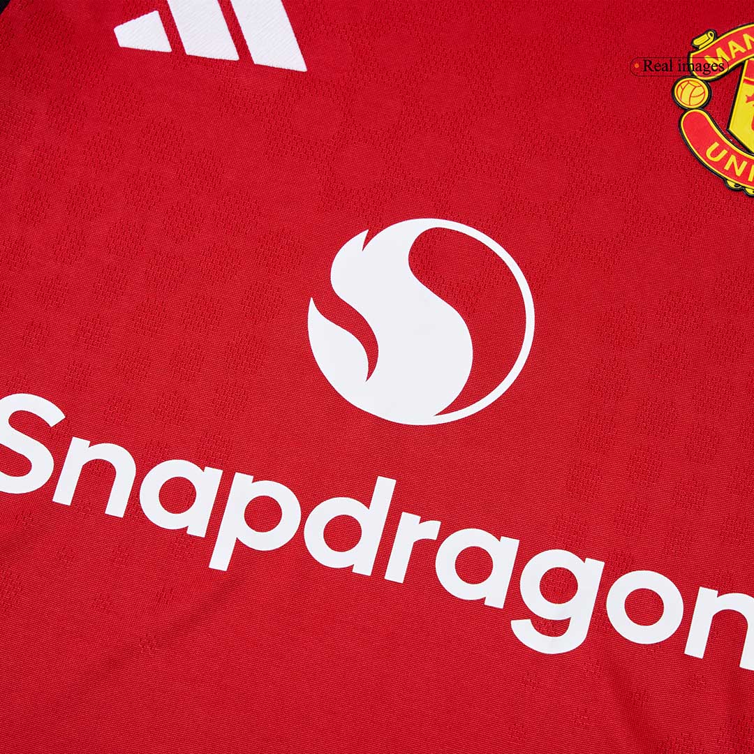 ŠEŠKO #30 Manchester United Játékos Otthon Mez 2025/26 Piros