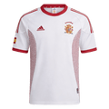 Spanyolország Idegenbeli Retro Futball Mez 2002 Fehér