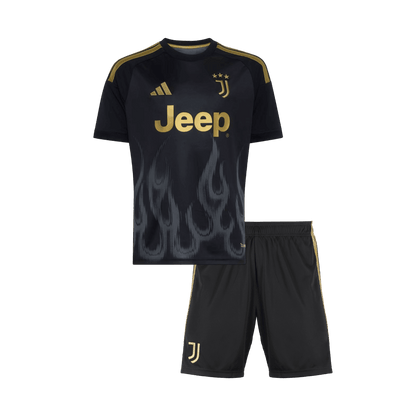 Juventus Gyerek Harmadik Mez 2026/27 Fekete