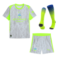 Manchester City Idegenbeli Harmadik Mez Szett (Mez+Nadrág+Zokni) 2025/26 Szürke