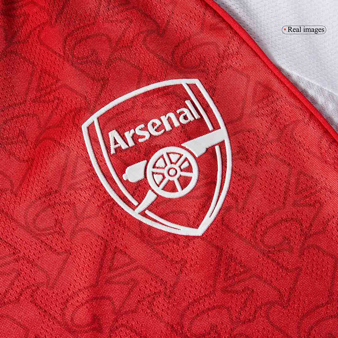 SAKA #7 Játékos Arsenal Otthoni Soccer Mez 2025/26 Piros