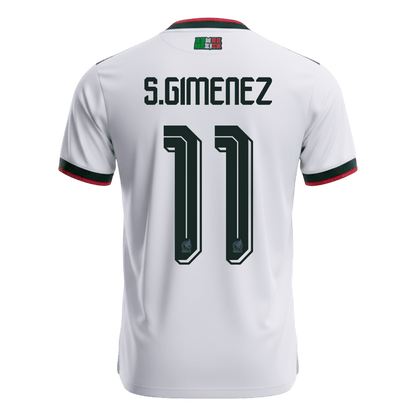 S.GIMENEZ #11 Mexikó Idegenbeli Mez 2026 Fehér