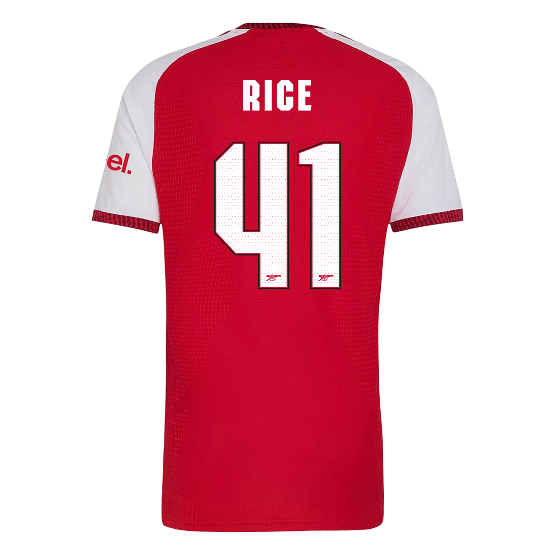 RICE #41 Arsenal Játékos Verzió Hazai Mez 2026/27 Piros - UCL
