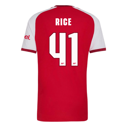 RICE #41 Arsenal Játékos Verzió Hazai Mez 2026/27 Piros - UCL