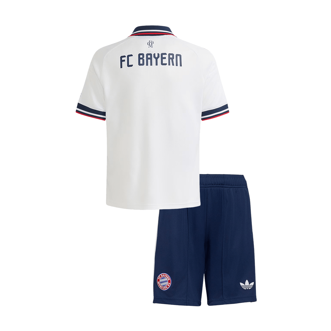 Bayern Munich Gyerek Idegenbeli Mez 2026/27 Fehér