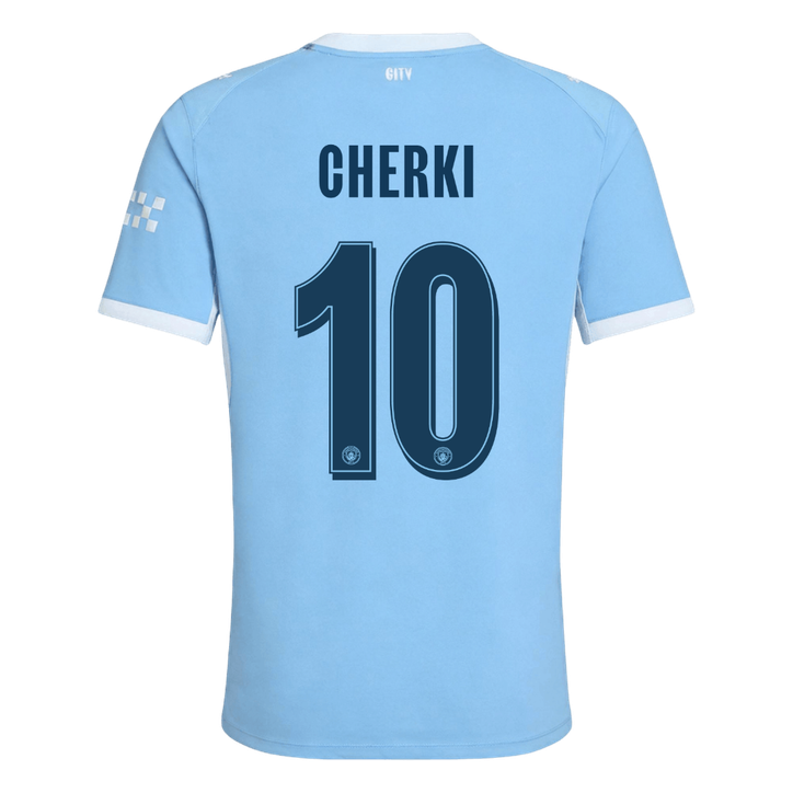 CHERKI #10 Manchester City Játékos Verzió Hazai Mez 2026/27 Kék - UCL