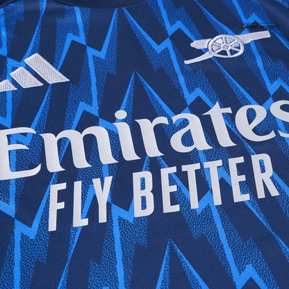 SAKA #7 Arsenal Idegenbeli Soccer Mez 2025/26 Kék