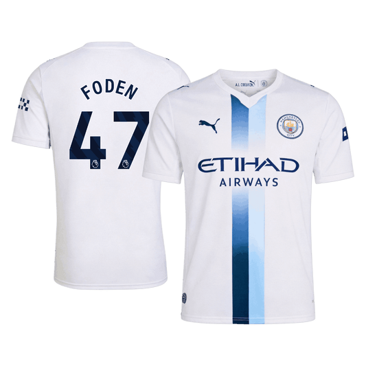 FODEN #47 Manchester City Harmadik Mez 2026/27 Fehér