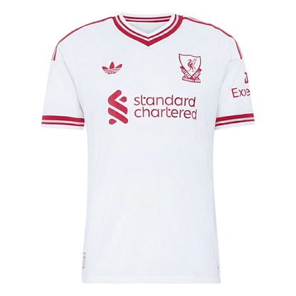 MAC ALLISTER #10 Liverpool Játékos Verzió Idegenbeli Mez 2026/27 Fehér - UCL