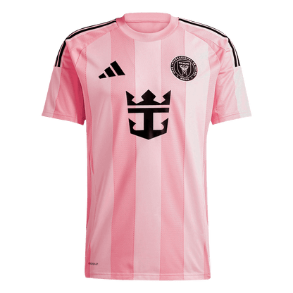 DE PAUL #7 Inter Miami Otthoni Soccer Mez 2025 Rózsaszín