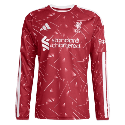 Liverpool Hazai Hosszú Ujjú Mez 2026/27 Piros
