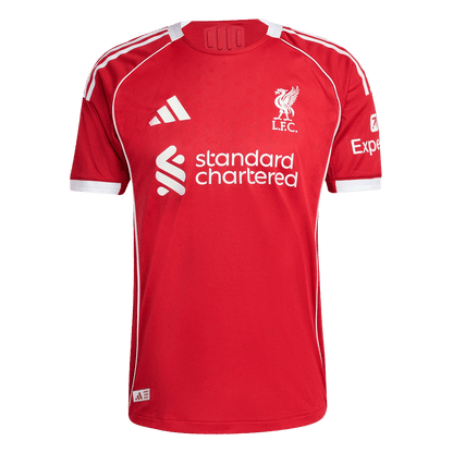 VIRGIL #4 Játékos Liverpool Otthon Soccer Mez 25/26 Piros