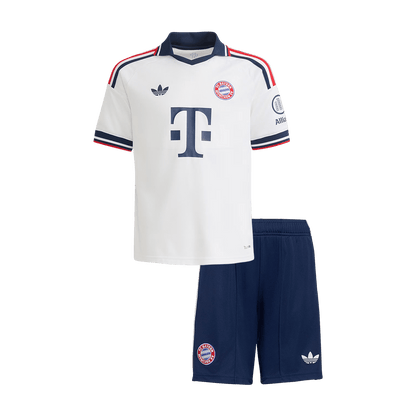 Bayern Munich Gyerek Idegenbeli Mez 2026/27 Fehér