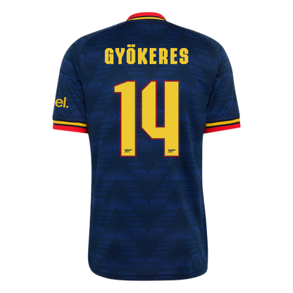 GYÖKERES #14 Arsenal Idegenbeli Mez 2026/27 Kék