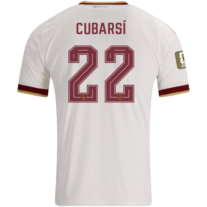 CUBARSÍ #22 Spanyolország Idegenbeli Mez 2026 Fehér