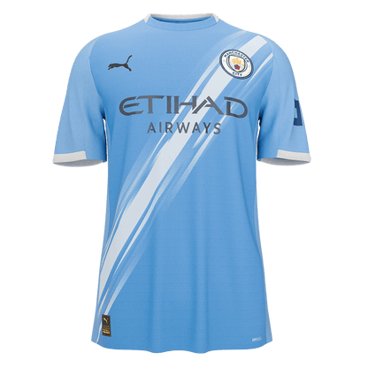 【Szuper jó minőségű】Manchester City Otthon Mez 2025/26 Kék