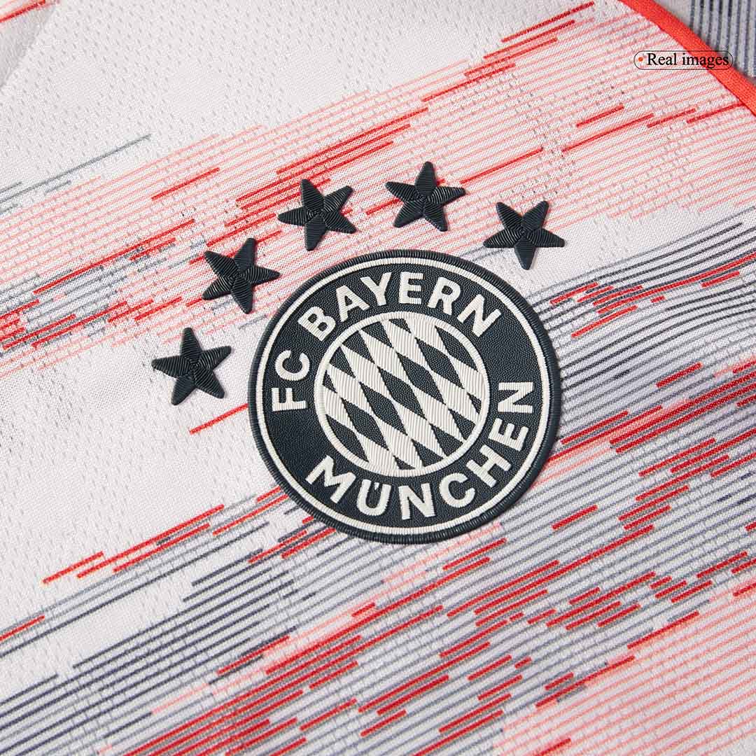 Játékos Bayern Munich Idegenbeli Soccer Mez 2025/26 Fehér
