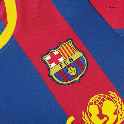 Barcelona Hazai Retro Futball 2010/11 Piros&Kék