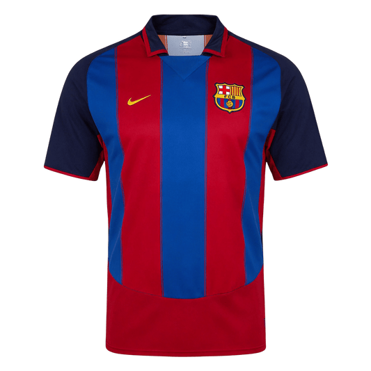 Barcelona Hazai Retro Futball Mez 2003/04 Piros&Kék