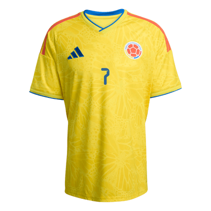 LUIS DíAZ #7 Kolumbia Hazai Mez 2026 Sárga