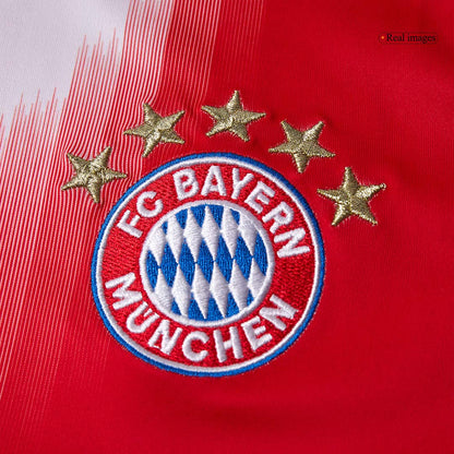 Bayern Munich Otthon Soccer Mez Készlet(Mez+Rövidnadrág) 2025/26 Piros