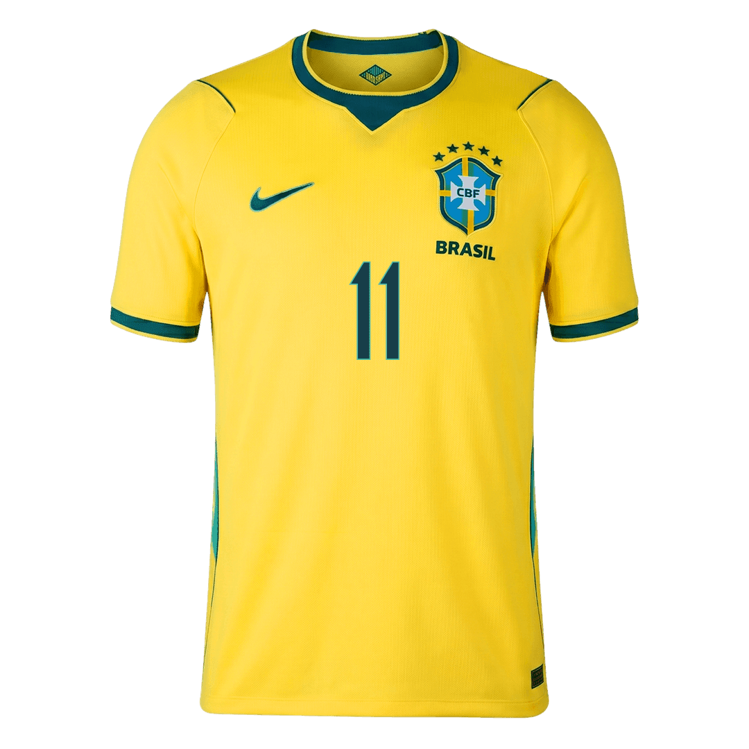 RAPHINHA #11 Brazília Hazai Mez 2026 Sárga