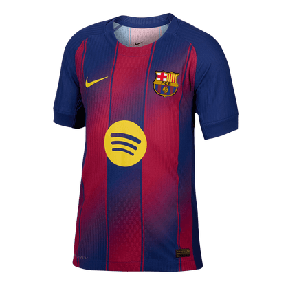 Játékos  Barcelona Otthon Soccer Mez 2025/26 Piros&Kék