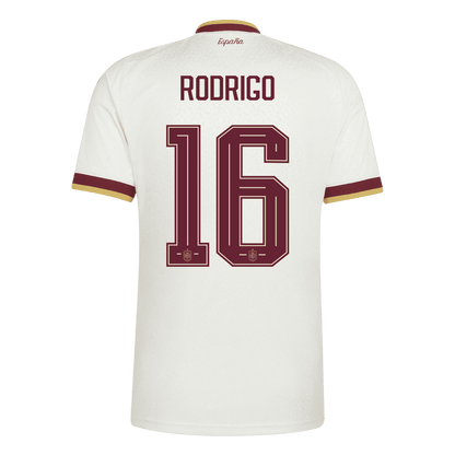 RODRIGO #16 Spanyolország Idegenbeli Mez 2026 Fehér