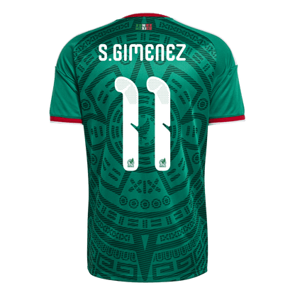 S.GIMENEZ #11 Mexikó Hazai Mez 2026 Zöld