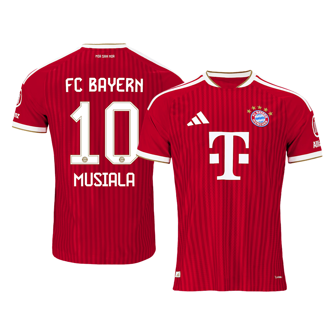MUSIALA #10 Bayern Munich Játékos Verzió Hazai Mez 2026/27 Piros