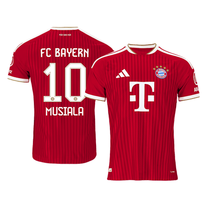 MUSIALA #10 Bayern Munich Játékos Verzió Hazai Mez 2026/27 Piros