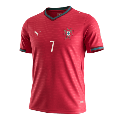 RONALDO #7 Portugália Hazai Világbajnoki Mez 2026 Piros