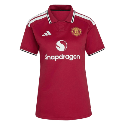 Női Manchester United Hazai Futball Mez 2026/27 Piros