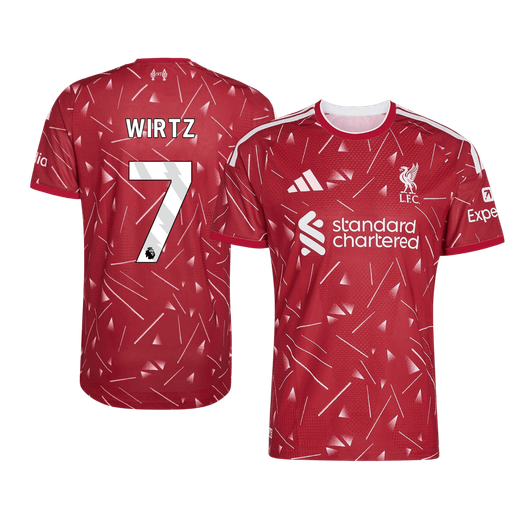 WIRTZ #7 Liverpool Játékos Verzió Hazai Mez 2026/27 Piros