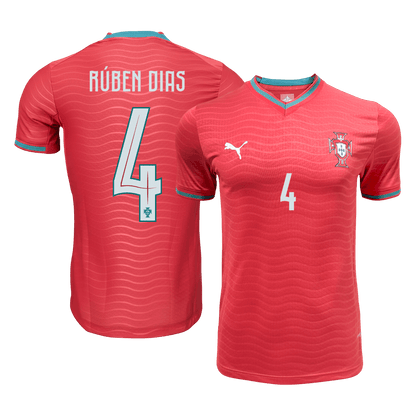 RÚBEN DIAS #4 Portugal Játékos Verzió Hazai Mez World Cup 2026 Piros