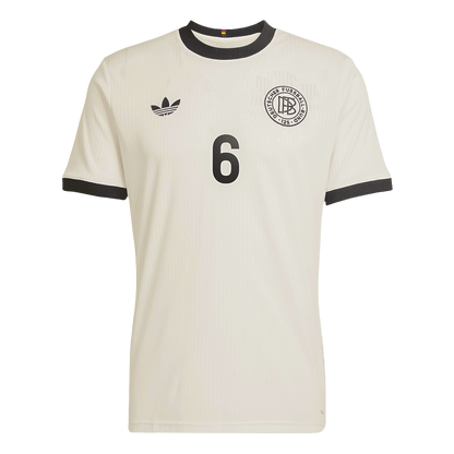KIMMICH #6 Németország Futball Mez 2025 Fehér