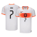 XAVI #7 Hollandia Idegenbeli Mez 2026 Fehér