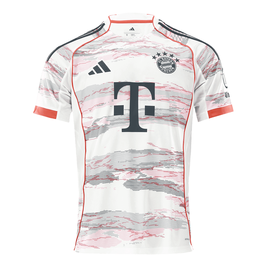 UPAMECANO #2 Bayern Munich Idegenbeli Mez 2025/26 Fehér